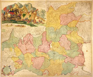 El Teatro de la Guerra en Italia, 1720